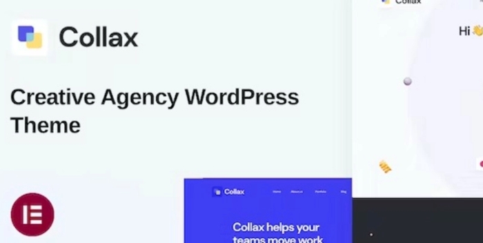 Collax – Creative Agency WordPress Theme 1.1.2