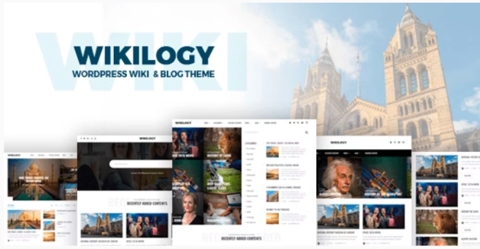Wikilogy – Wiki & Blog WP Theme 1.2.1