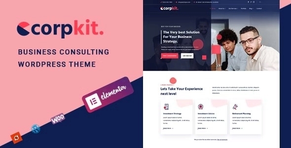 Corpkit – Business Consulting WP Theme 1.0.4