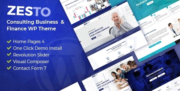 Zesto – Agency Corporate WordPress Theme 1.0