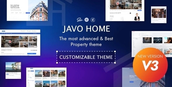 Javo Home – Real Estate Property WordPress Theme 3.2.1