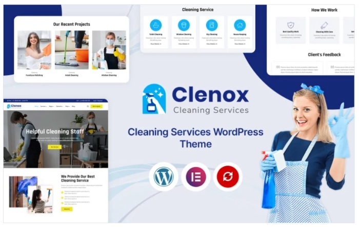 Clenox - Cleaning Services WordPress Theme 1.0.0