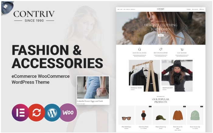 Contriv Fashion and Accessories WooCommerce Theme 1.0.0