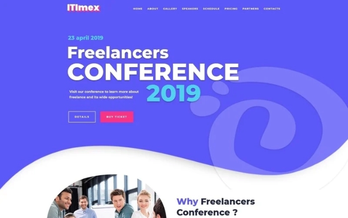 ITImex – IT Conference WordPress Elementor Theme 1.0.0