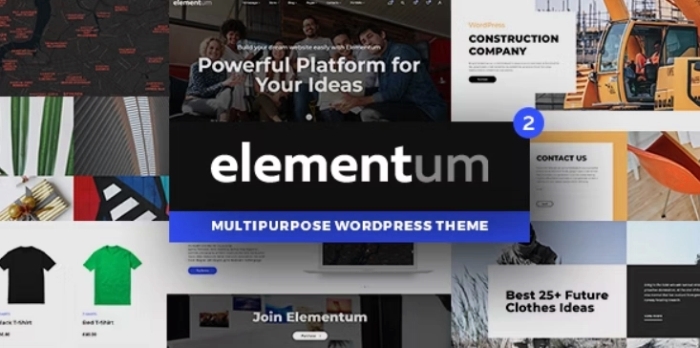 Elementum – MultiPurpose High-Perfomance WP Theme 1.0.0