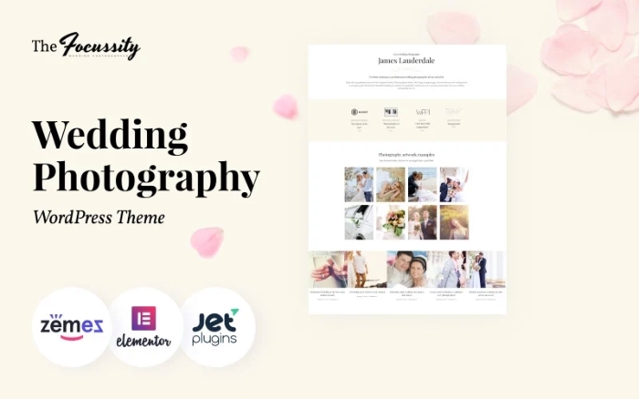 Focussity – Wedding Photography WordPress Theme 1.0.1