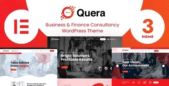 Quera – Business Consultancy WordPress Theme 1.0