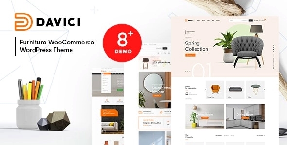 Davici – Furniture WooCommerce WordPress Theme 1.2.1