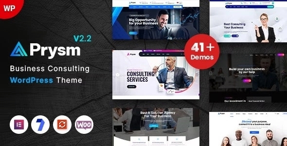 Prysm – Consulting WP Theme 2.5