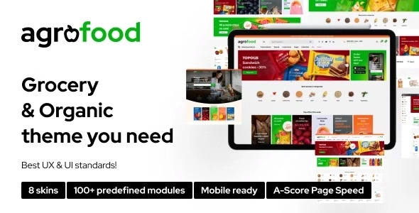 Agrofood - Elementor WooCommerce WordPress Theme 1.1.4