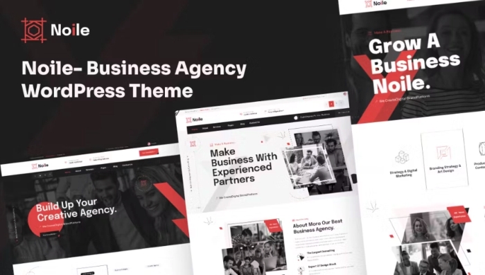 Noile – Business Agency WordPress Theme 1.0