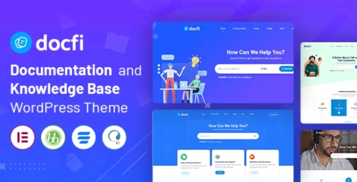 Docfi – Documentation and Knowledge Base WP Theme 1.0.2