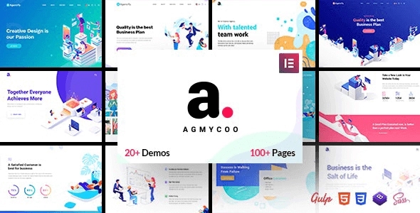 Agmycoo - Isometric Startup Creative Digital Agency 2.3