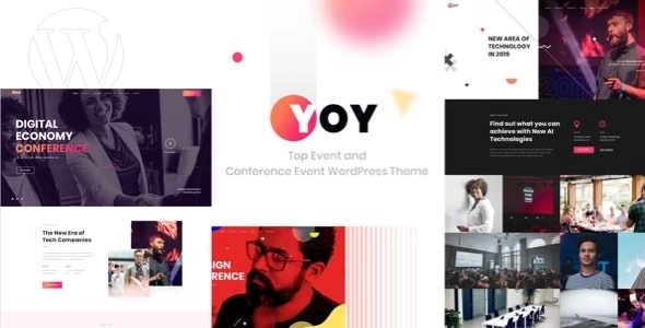 YOY – Event & Conference WP Theme 1.1.3