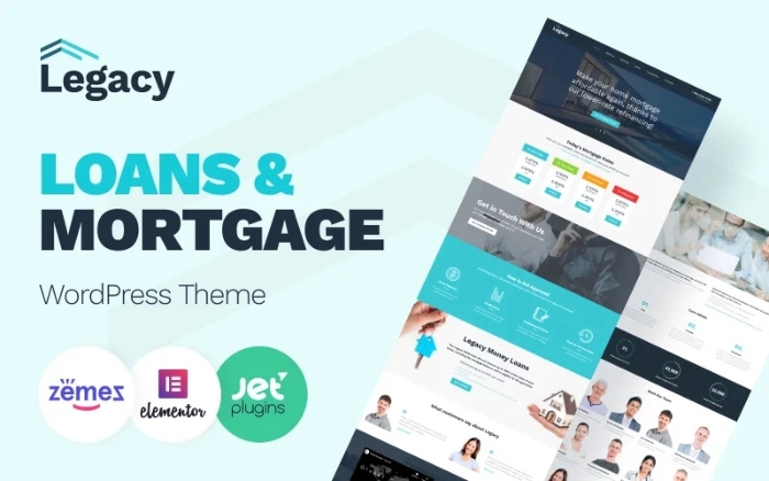 Legacy – Estate and Mortgage WordPress Theme 1.0.0