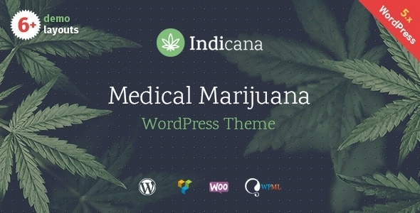 Indicana – Medical Marijuana Dispensary WordPress Theme 1.4.6