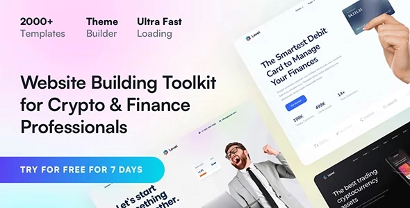 Level – Financial Technology & Crypto WP Theme 2.0.7