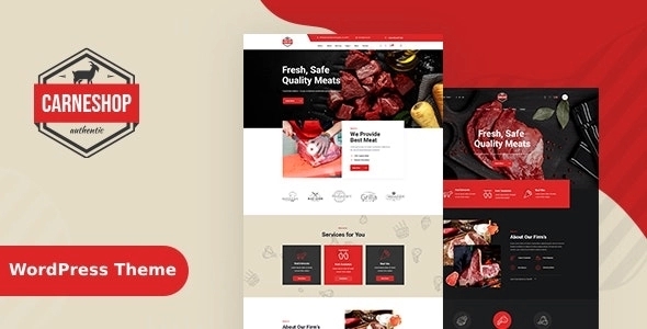 CarneShop – Butcher & Meat Shop WordPress Theme + RTL 2.2