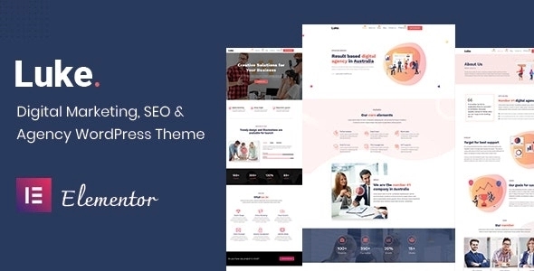 Luke – Digital Marketing and SEO WP Theme 2.0