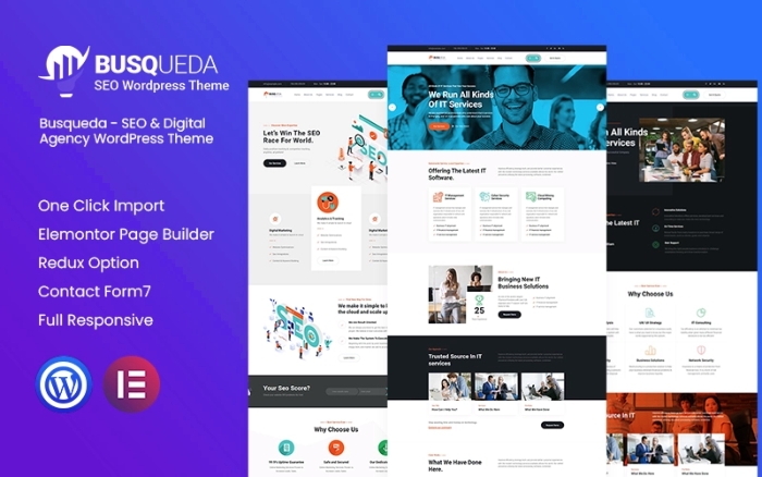 Busqueda – SEO & Digital Agency WP Theme 1.0.0