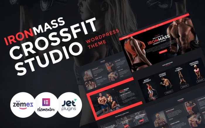 IronMass – Gym Fitness & Bodybuilding WP Theme 1.0.1