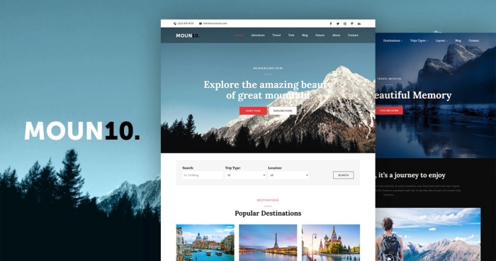 Moun10 Pro – Theme Palace WP Theme 1.0.1
