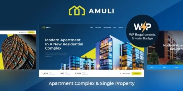 Amuli – Property & Real Estate Marketplace WP Theme 2.3.0