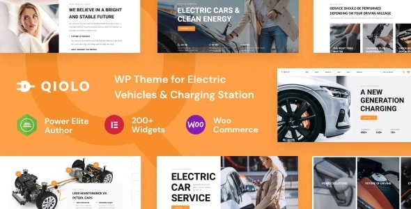 Qiolo – Vehicle & EV Charging WordPress Theme 1.0.5