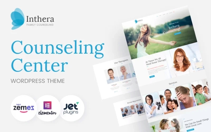 Inthera – Counseling Centre WordPress Theme 1.0.0