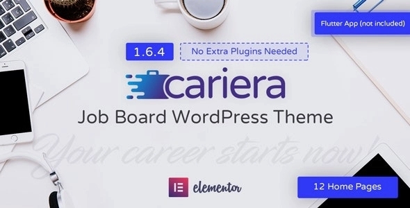 Cariera – Job Board WordPress Theme 1.7.6
