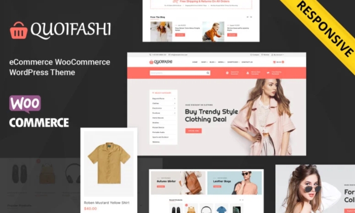 Quoifashi Fashion and Accessories WooCommerce Theme 1.0