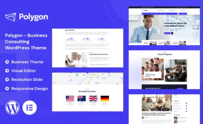 Polygon – Business Consulting WordPress Theme 1.0.0