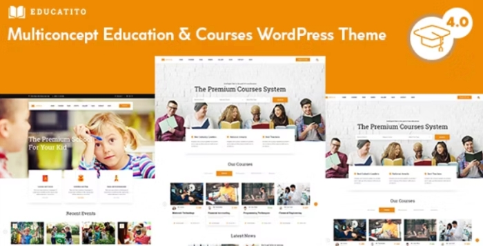 Educatito – Multiconcept Education & Courses WP Theme 2.0