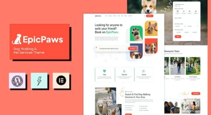 EpicPaws – Dog Walking & Pet Services Theme 1.3