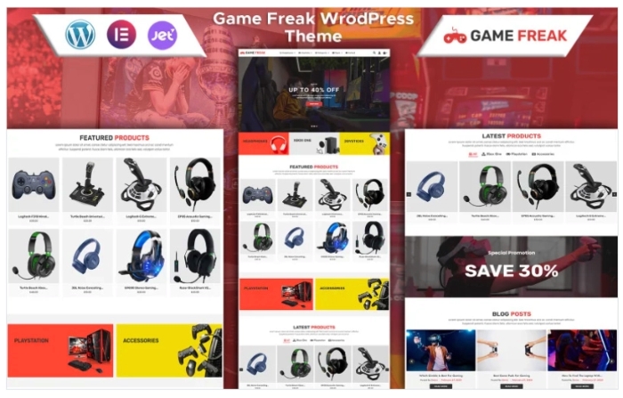 Game Freak – Game Store WooCommerce Theme