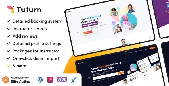 Tuturn – Online Tutors MarketPlace WordPress Theme 2.9