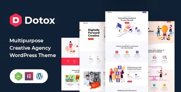 Dotox – Multipurpose Creative Agency WP Theme 1.4