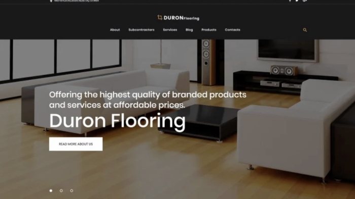 DuronFlooring – Interior & Furniture and Flooring WP Theme 1.0.0
