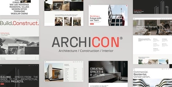 Archicon – Architecture and Construction Theme 1.0