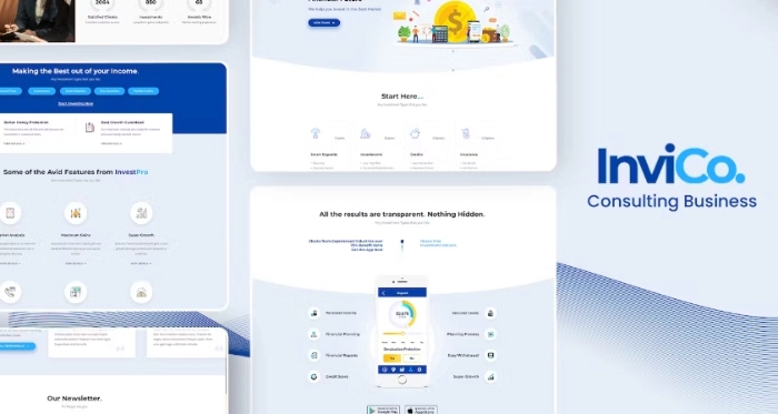 Invico – WordPress Consulting Business Theme 2.4