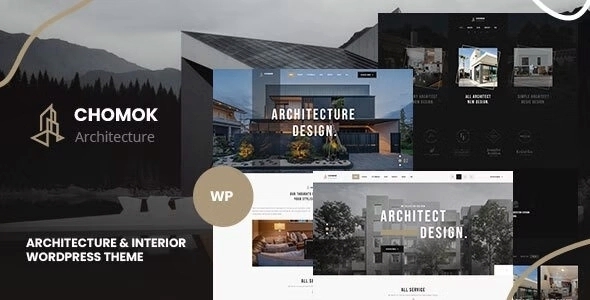 Chomok – Modern Architecture & Interior WordPress Theme 1.0