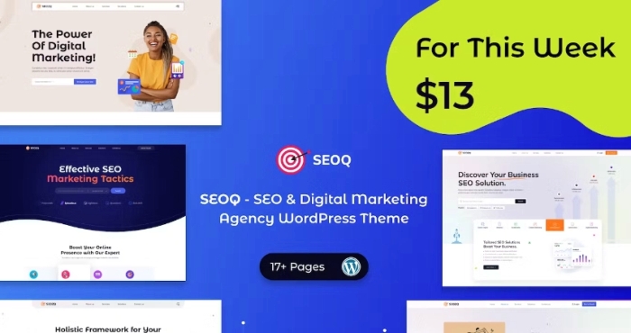 SEOQ β SEO & Digital Marketing Agency WordPress 1.0.1