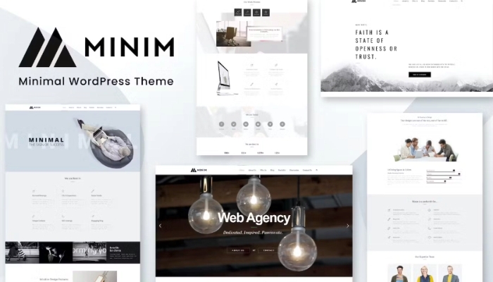 Minim - Minimal WordPress Theme 2.6