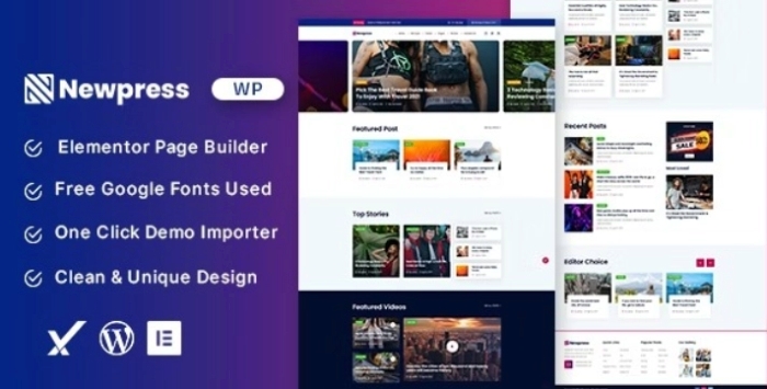 Newpress – Blog Magazine WordPress Theme 2.0.0