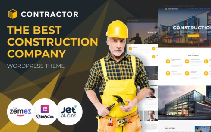 Contractor – Architecture & Construction Company 1.0.0