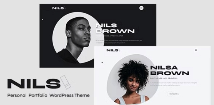 Nils – Personal Portfolio WordPress Theme 1.0