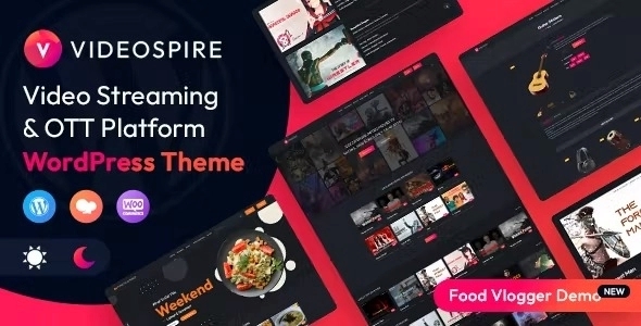 Videospire – Video Blog/Vlog Streaming & OTT Platform WP Theme 1.0.3