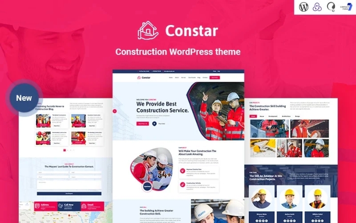 Constar – Construction Responsive WordPress Theme 1.0.0