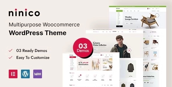 Ninico – Minimal WooCommerce WordPress Theme 1.0.7