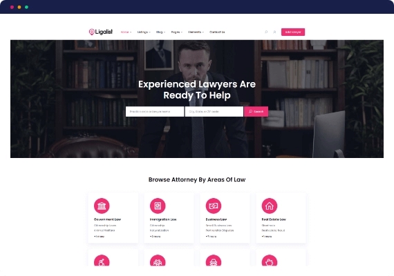 Directorist dLawyers – Best Lawyer Directory WP Theme 1.13